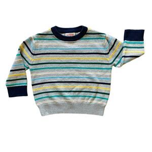 Cat & Jack Striped Crewneck Sweater Size 18 months